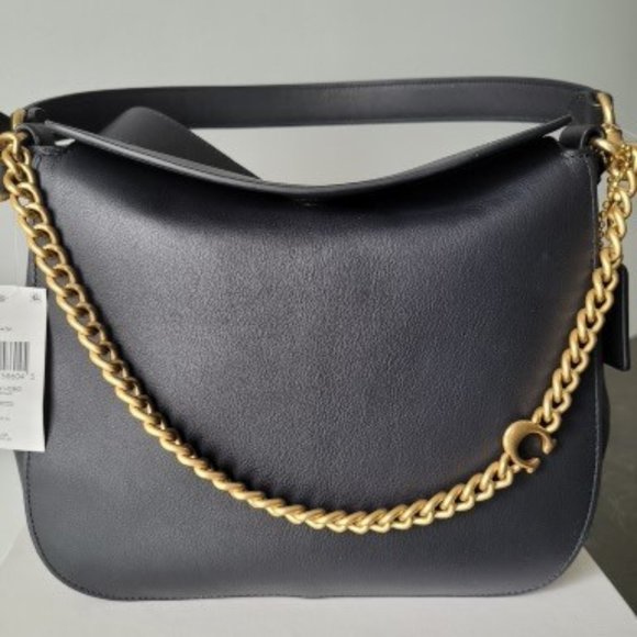 $269 *NEW*  COACH Signature Chain Hobo - Picture 2 of 16